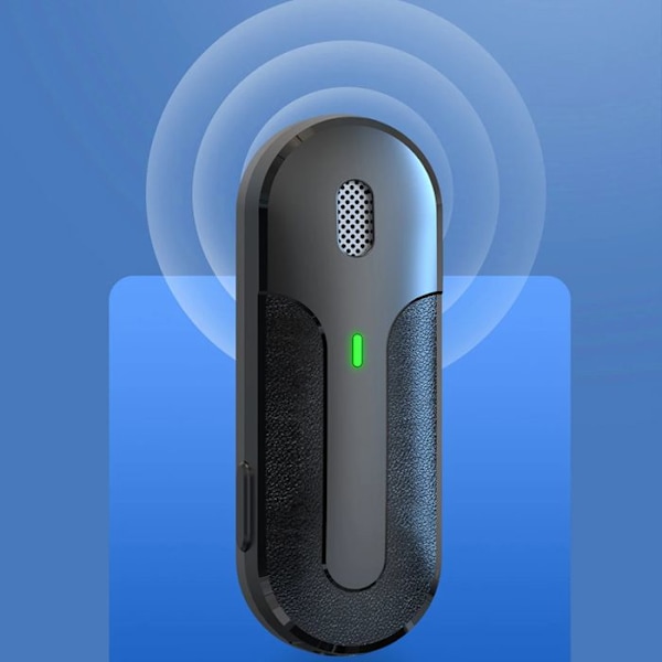 Yesido - Mikrofon Micro-cravate 2i1 (KR17) - Typ-C, 70mAh, Trådlös, 2,4GHz - Svart