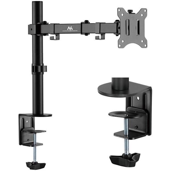 Justerbart bordsställ för 17-32" LCD-skärm 8 kg vesa 75x75 och 100x100 Svart
