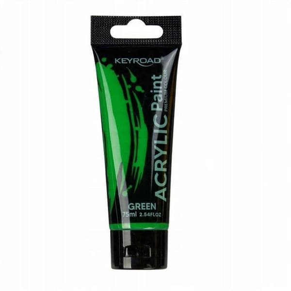Keyroad akrylfärg, 75 ml, tub, grön