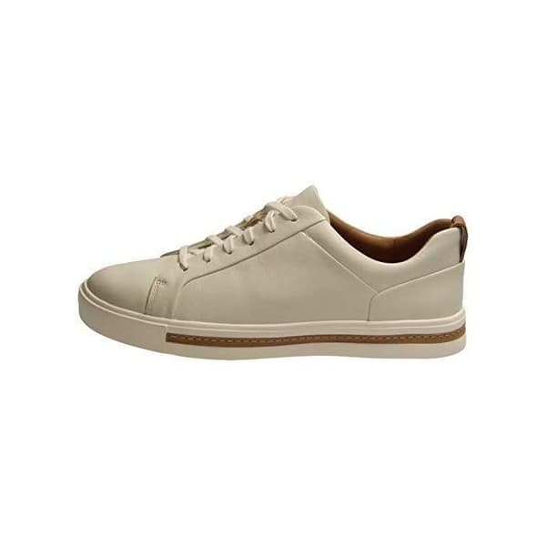 Clarks Un Maui Sneaker i läder Vit Lägg