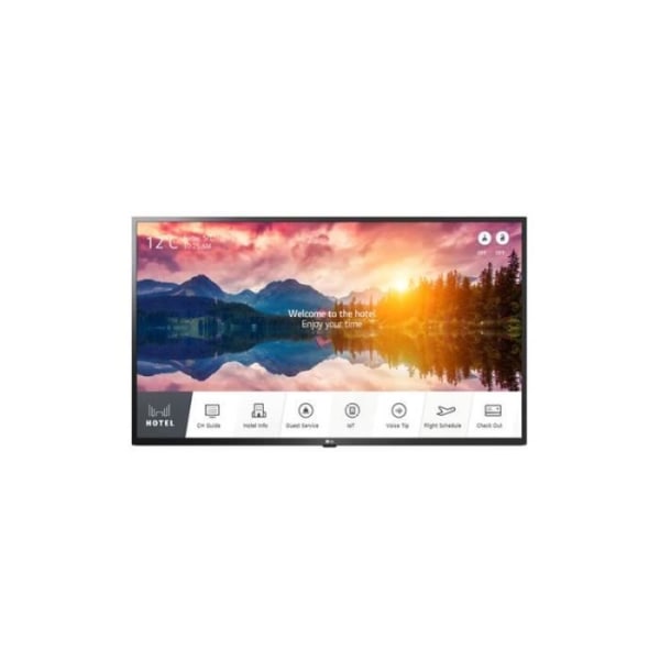 LED-TV LG 65US662H3ZC 165 cm 4K UHD Smart TV - Keramisk Svart - Wi-Fi - HDR-kompatibel
