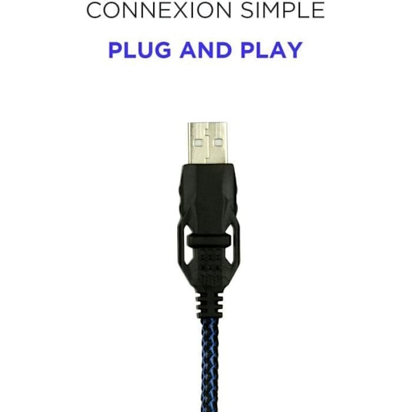 KONIX PS-U700 7.1/USB PS4 Gaming Headset - Perfekt isolering från externt brus