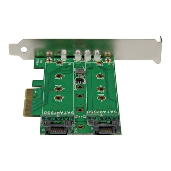 3-portars M.2 NGFF SSD-adapter - STARTECH - PCIe 3.0 - SATA III och NVMe