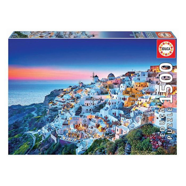 Pussel 1500 bitar: Santorini