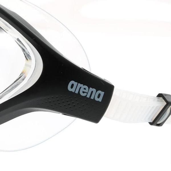 Simglasögon - Arena - The One Mask Clear Black - UV-skydd - Anti-dimma - Large Vision Svart