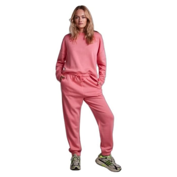 Pieces Chilli joggingbyxor för kvinnor - rosa - storlek 2XL - långa ärmar - för inomhusträning jordgubbsrosa M