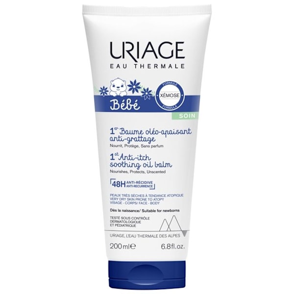 Baume - Uriage - Xémose 1er - 200ml - Hypoallergenisk - Anti-klåda