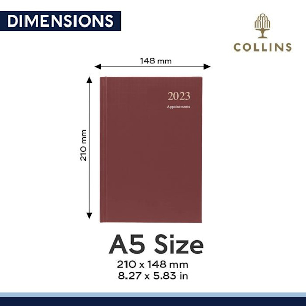 Dagbok - arrangör - Collins refill - ESSA51A.78-23