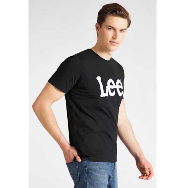 Herrkläder Lee Wobbly Logo T-shirts Svart M