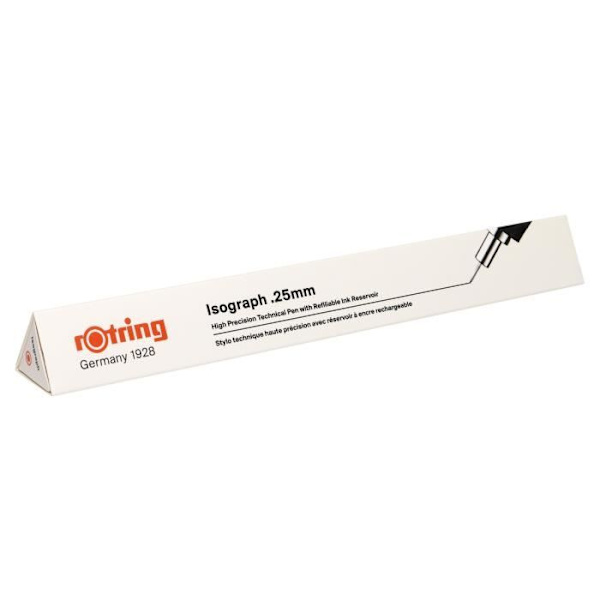 rOtring Isograph teknisk ritpenna, 0,25 mm