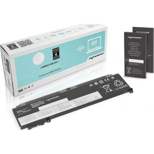 Batteri till dator Movano Batteri för Lenovo Thinkpad (BT/LE-T460S-2)