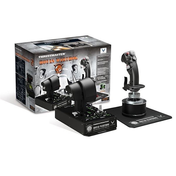 THRUSTMASTER Joystick HOTAS WARTHOG - PC Svart