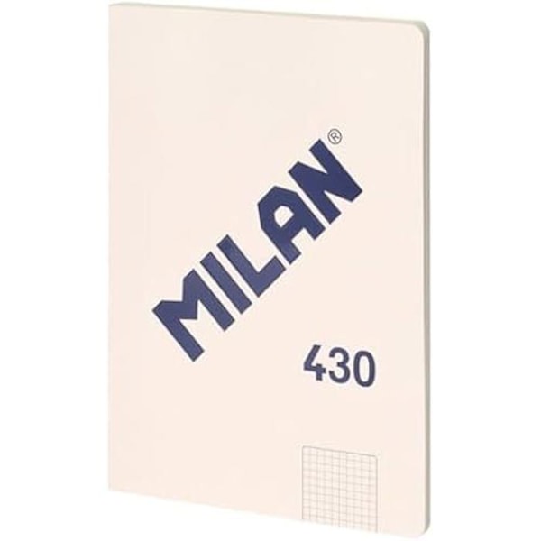 A4 Notebook - MILAN - Series 1918 - 5x5 mm rutnät - 48 ark - 95 g/m² papper Beige