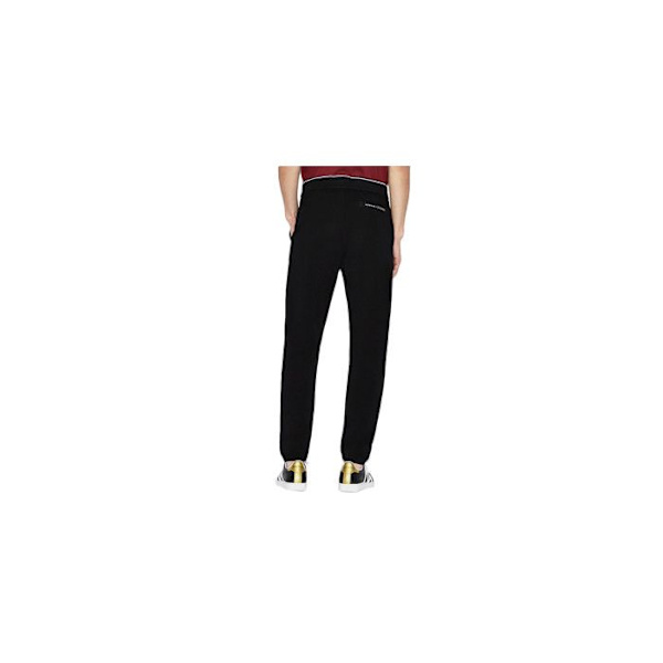 Joggingbyxor - Armani Exchange - Logotyp - Svart - Fitness - Andas Svart XXL