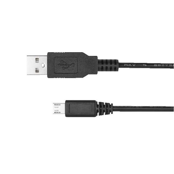 USB-kabel till Micro USB 1m | Snabbladdning & Synkronisering | Kompatibel med serie DRIVE 4, 4S, 5