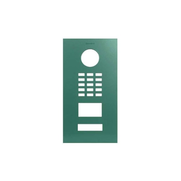Intercom - Doorbird videodörrtelefon - FACE-D2101V RAL 6000 - Fasad för D2101V IP Video Dörrstation RAL 6000