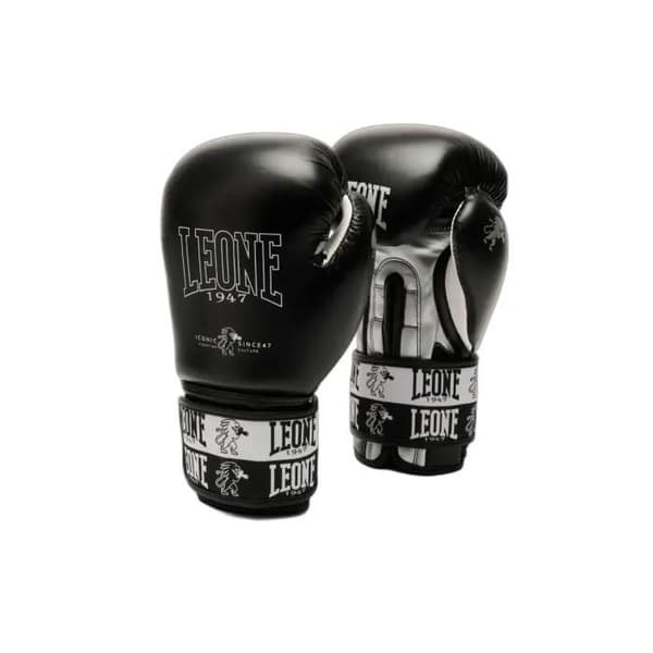 Leone Iconic boxningshandskar - svart svart 16 OZ