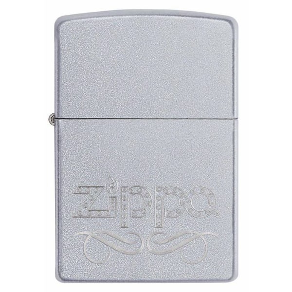 Zippo Match - 24335 - 60000857 Stämpel tändare mässing krom borste 3,5 x 1 x 5,5 cm