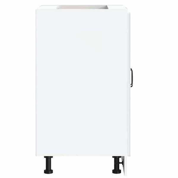 vidaXL Underskåp för diskho Kalmar vit 60x46x81,5cm ingenjörsträ 853437