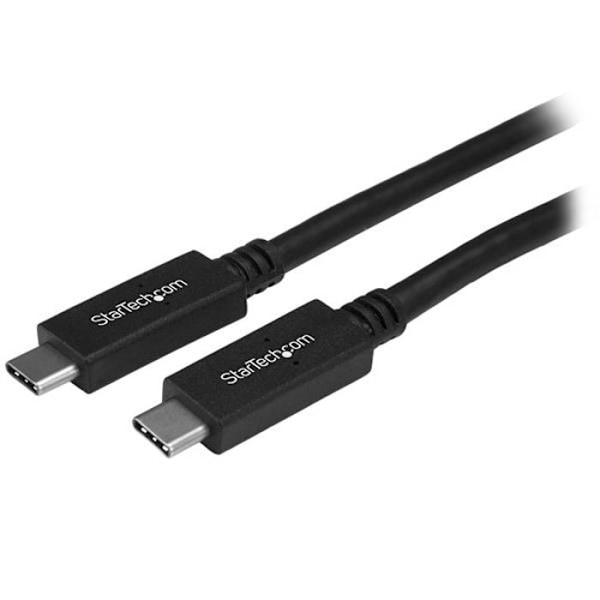 USB-C till USB-C-kabel - STARTECH.COM - 1 m - 4K-stöd - Svart