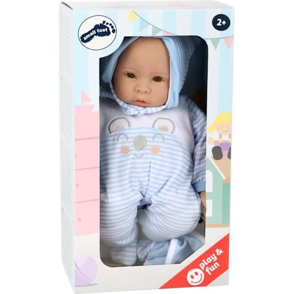 Docka - SMÅFOT - Lucas - Blandat - Barn - Blå - 3 år Ospecificerad