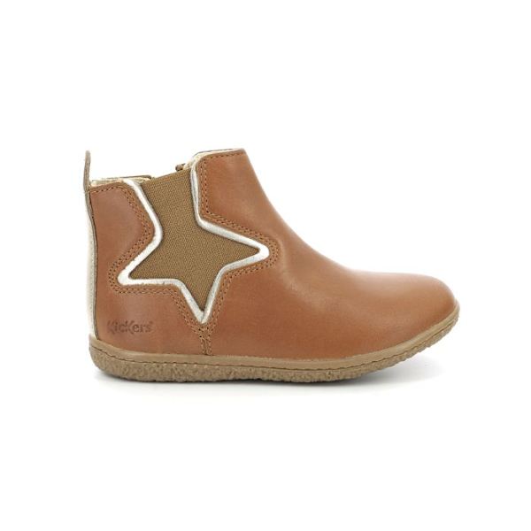 KICKERS Boots Vermilion camel Kamel 29