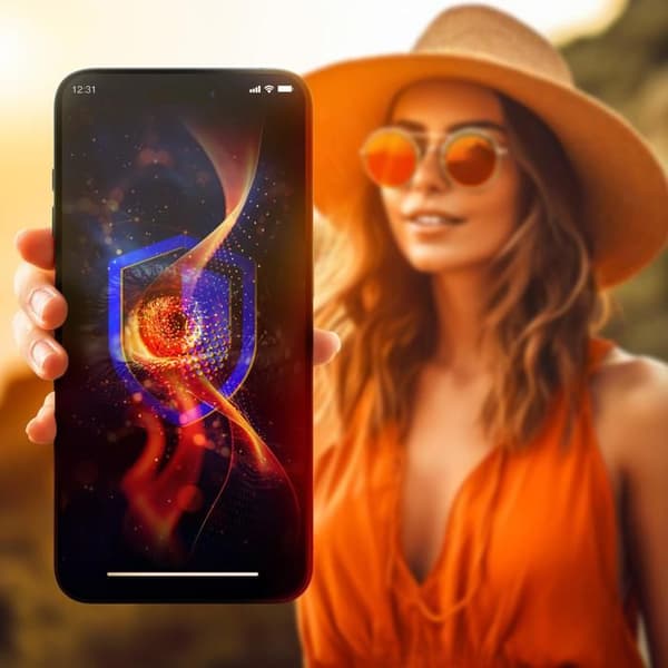 Skydd i härdat glas för iPhone 15 Plus 3MK EyeCare