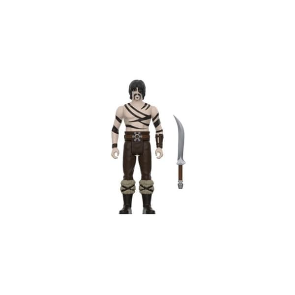 Super7 - Conan Le Barbare - Figur ReAction Subotai (Krigsmålning) 10 cm