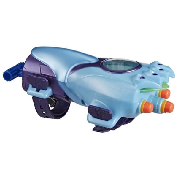 Nerf Cyber-Sleeve Combat Blaster med 3 Nerf Dart och Cyber Sword, Interactive Dress Up Toy, Transformers EarthSpark Flerfärgad