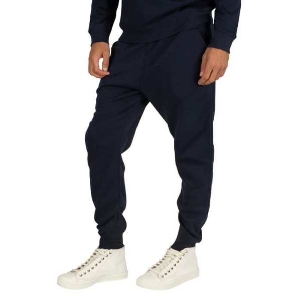 G-Star Raw träningsbyxor för män - Premium Basic Type - Blå - Sportig med logotyp - Andas Blå jag