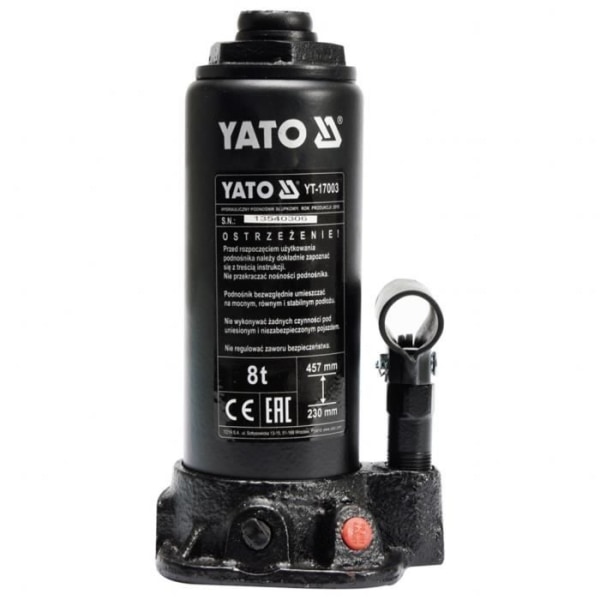 YATO 8 tons flaskjack YT-17003