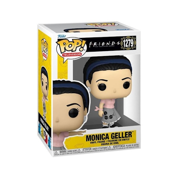 Figurine - Funko - Servitris Monica - Specialutgåva Chase - Grå - Pop! Flerfärgad
