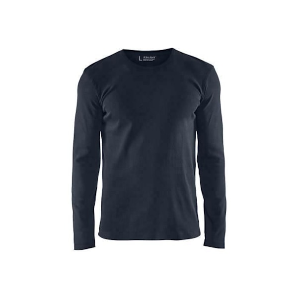 T-shirt med långa ärmar - Blaklader - Mörkblå - 100% bomull - Regular passform - Herr Mörk marinblå S