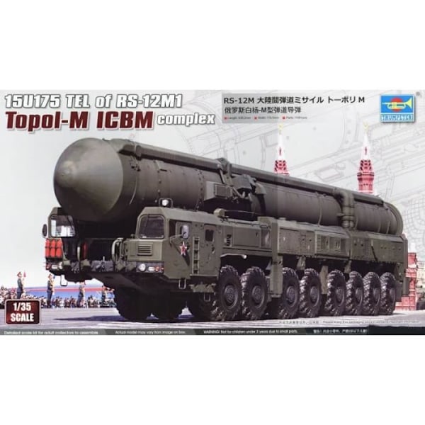 Modell - TRUMPETER - 15U175 TEL - Plast - Interiör - Från 14 år