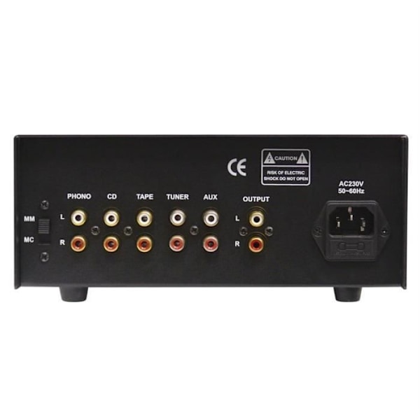 Dynavox TPR-3 AUX rörförförstärkare - svart