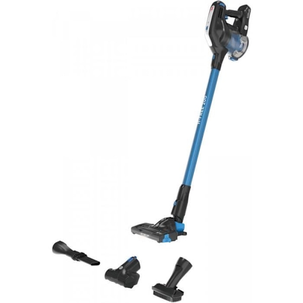 Hoover HF 222 UPT stickdammsugare - Litiumbatteri - 40 min autonomi - Samlarkapacitet 0,7 L Svart