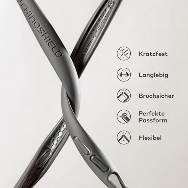 Coque Bumper - RhinoShield - iPhone 12 Mini - Anpassningsbar - Stötdämpning - Vit Vit
