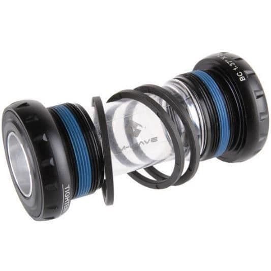 Sram BSA 68/73 x 41 mm M-Wave Bottenfäste - Svart/Transparent Svart