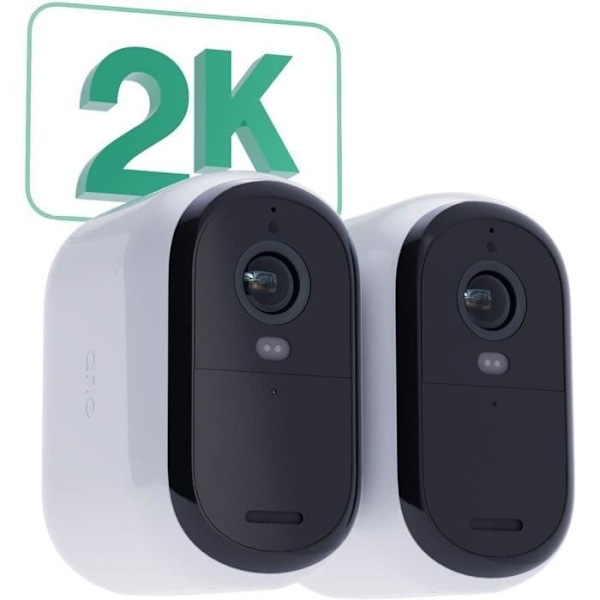 Övervakningskamera - ARLO - ESSENTIAL2 XL 2K - Infraröd nattsyn - Trådlös - 4 i 1