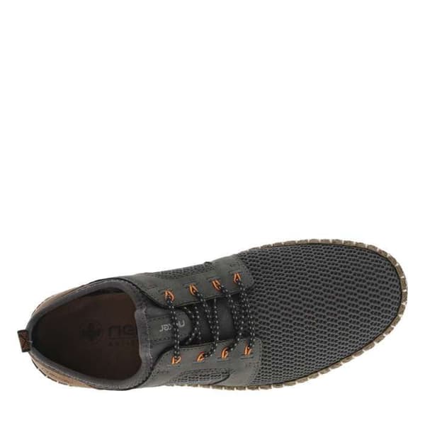 Sneakers med platt klack antracit 44