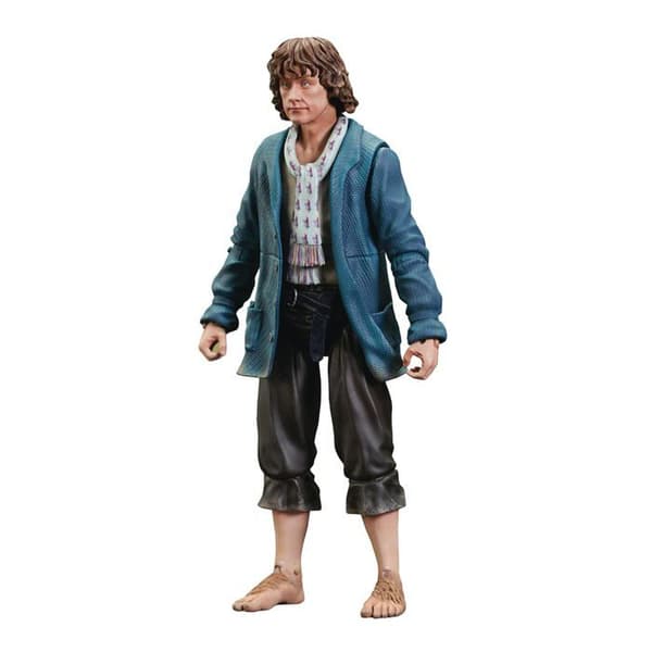 Figurine Diamond Select Toys Sagan om Ringen Pippin Deluxe mörkblå