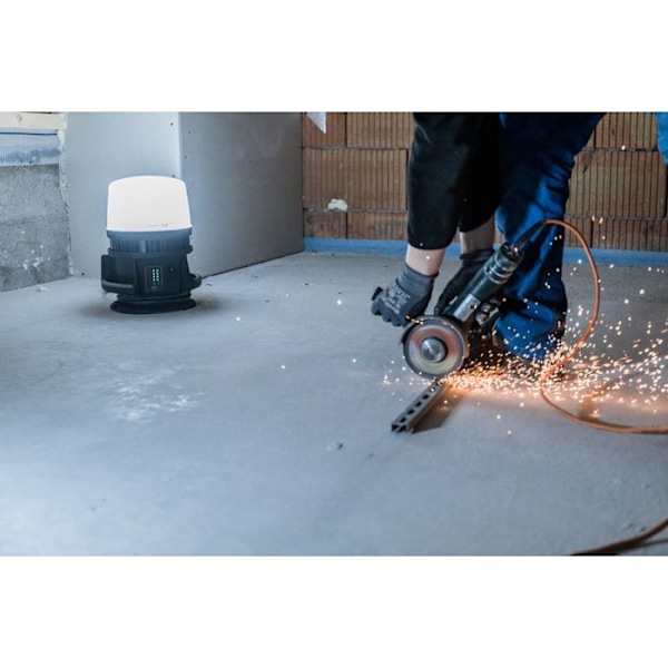 BRENNENSTUHL LED Multi Battery 12050 MH 360° hybrid konstruktion spotlight - 1173700003 Svart