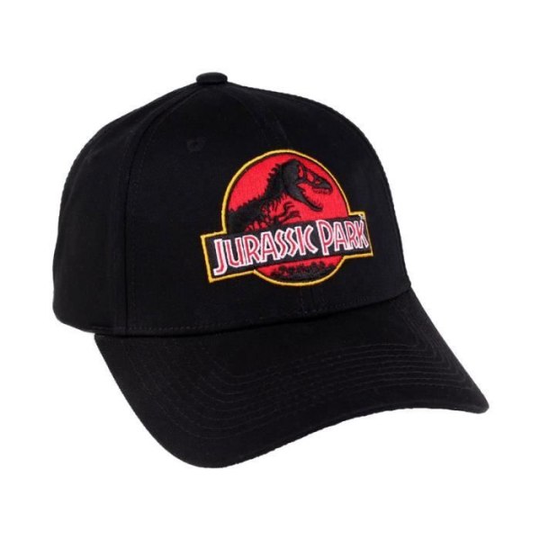 Cotton Division - Jurassic Park - Jurassic Park-logotyp basebollkeps