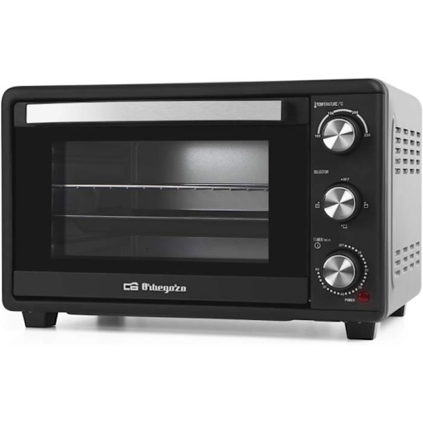 Orbegozo HO 255 - Fyra elektriska bordsvärmare, 25 l, timer, justerbar termostat, smuluppsamlare, 1500 W