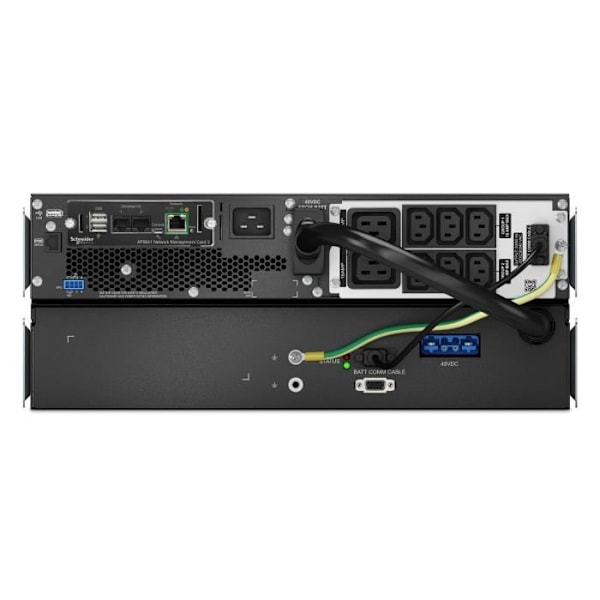 Onduler APC Smart-UPS SRT Litiumjon 2200VA RM 4U 230V med nätverkskort