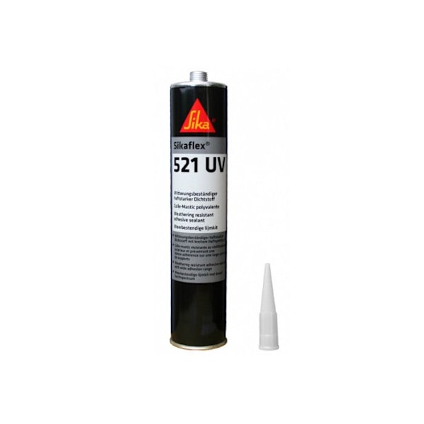SIKA Sikaflex 521 UV hybrid mastix lim - Ljusgrå - 300ml Grå