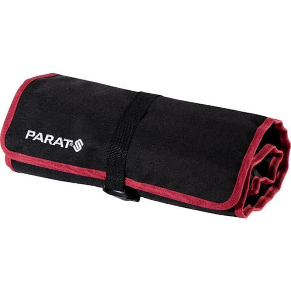 Verktygsfodral - Parat - BASIC Roll-Up Case - Svart - Mått 740x330x5 mm - Obeväpnad svart röd
