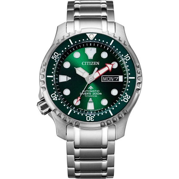 Klocka - CITIZEN - NY0100-50XE - Automatisk - Titanium - Vattentät 20 Atm Pengar