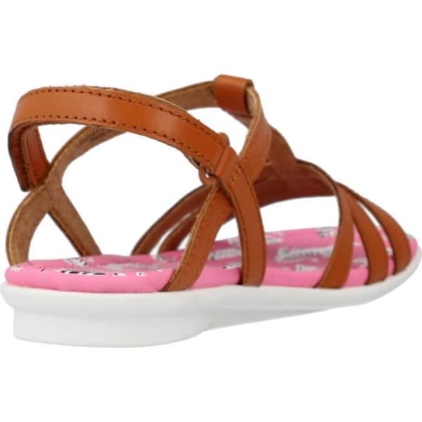 Sandaler - CAMPER - 133695 - Brun - Klack 2 cm - Spänne brun 27