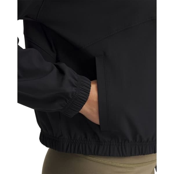 Zipjacka - UNDER ARMOUR - Rival - Dam - Återvunnen polyester ≥80% - UA Storm vattenavvisande svart vit S